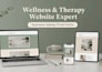do squarespace wellness website health coach, therapy private practise site